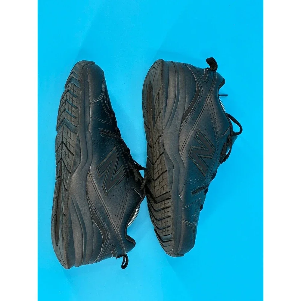 New Balance 608v5 Women’s 10 B Black Slip Resistant Leather Work Shoes WX608AB5
